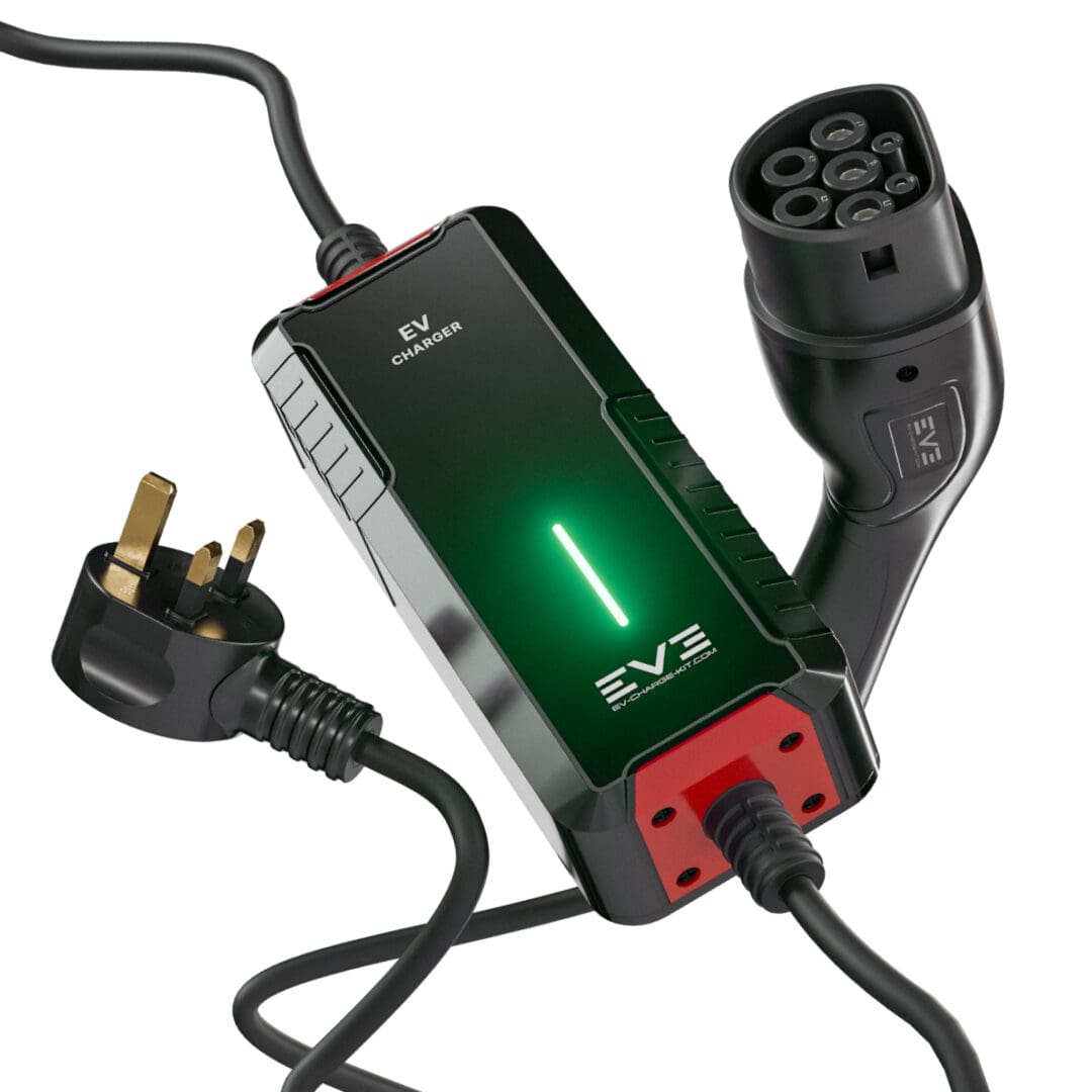 LITE10 Series Type 2 EV Charger | 10A Fixed Current, Plug & Play Simplicity, Weatherproof, UK Plug