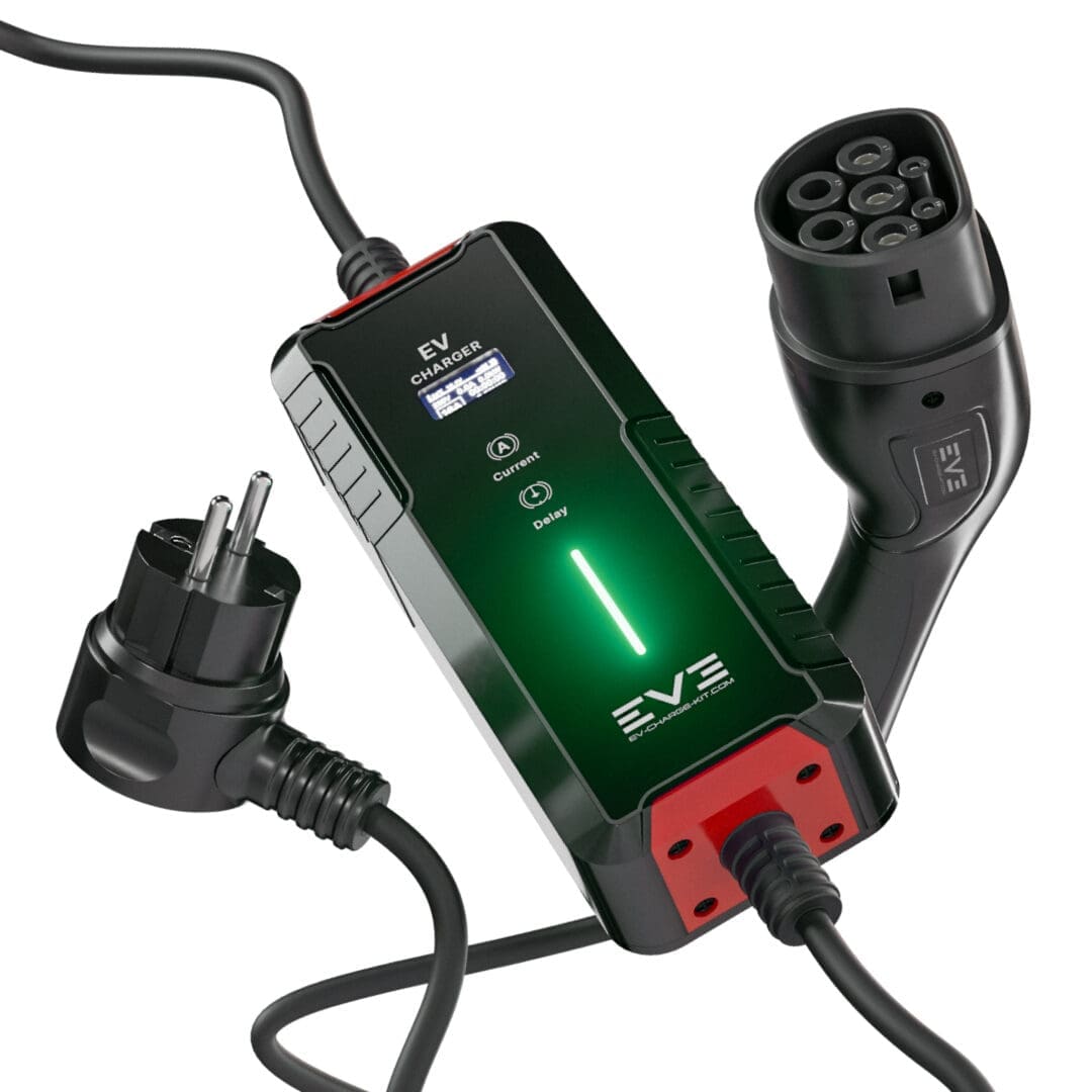 SMART16 Series Type 2 EV Charger | Adjustable 6A–16A, Smart Connectivity, Weatherproof, EU Plug