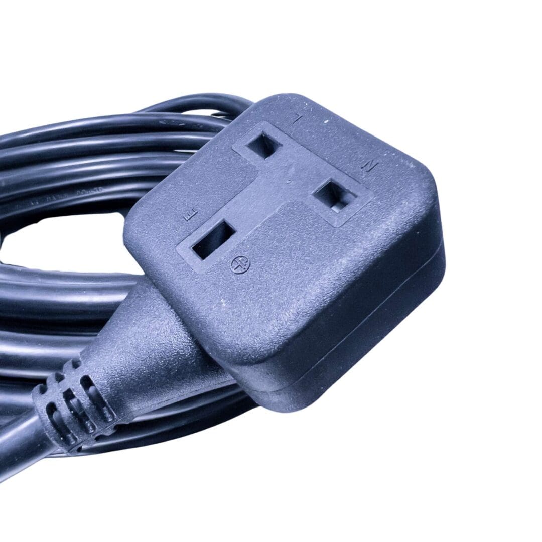 UK Super Heavy-Duty Extension Power Cords (2.5mm) - Weatherproof Cables for Electric Garden Machinery (10M / 20M)