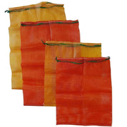 Mesh Bags - UV-Treated, Rot-Proof, Professional-Grade Reusable Polypropylene Net Bags for Firewood, Fruit, Vegetables and More