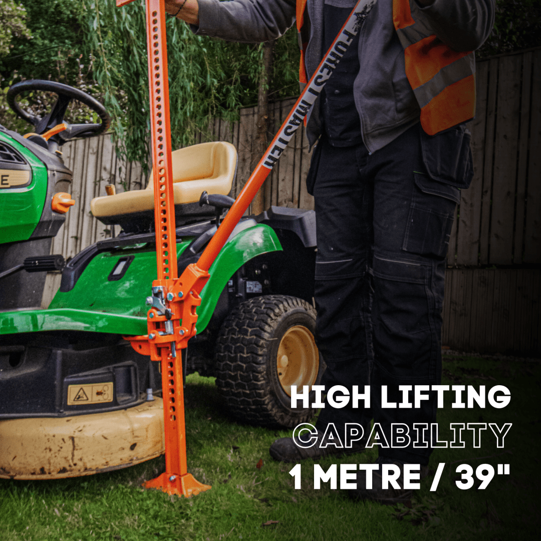 FMFJ Farm Jack - 3000KG Capacity, 1M Max Lift, Automotive Maintenance, Agricultural tasks, and More
