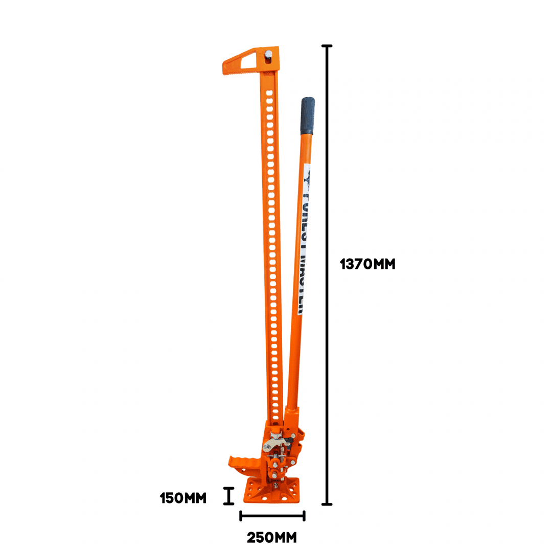 FMFJ Farm Jack - 3000KG Capacity, 1M Max Lift, Automotive Maintenance, Agricultural tasks, and More