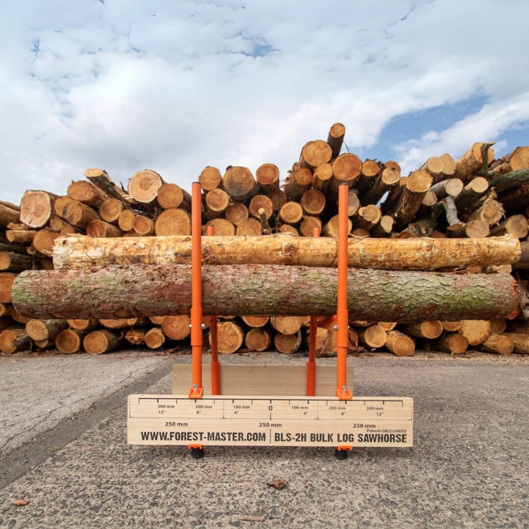 Bulk Log Sawhorse BLS-2H - Compact Precision for Multi-Log Cutting