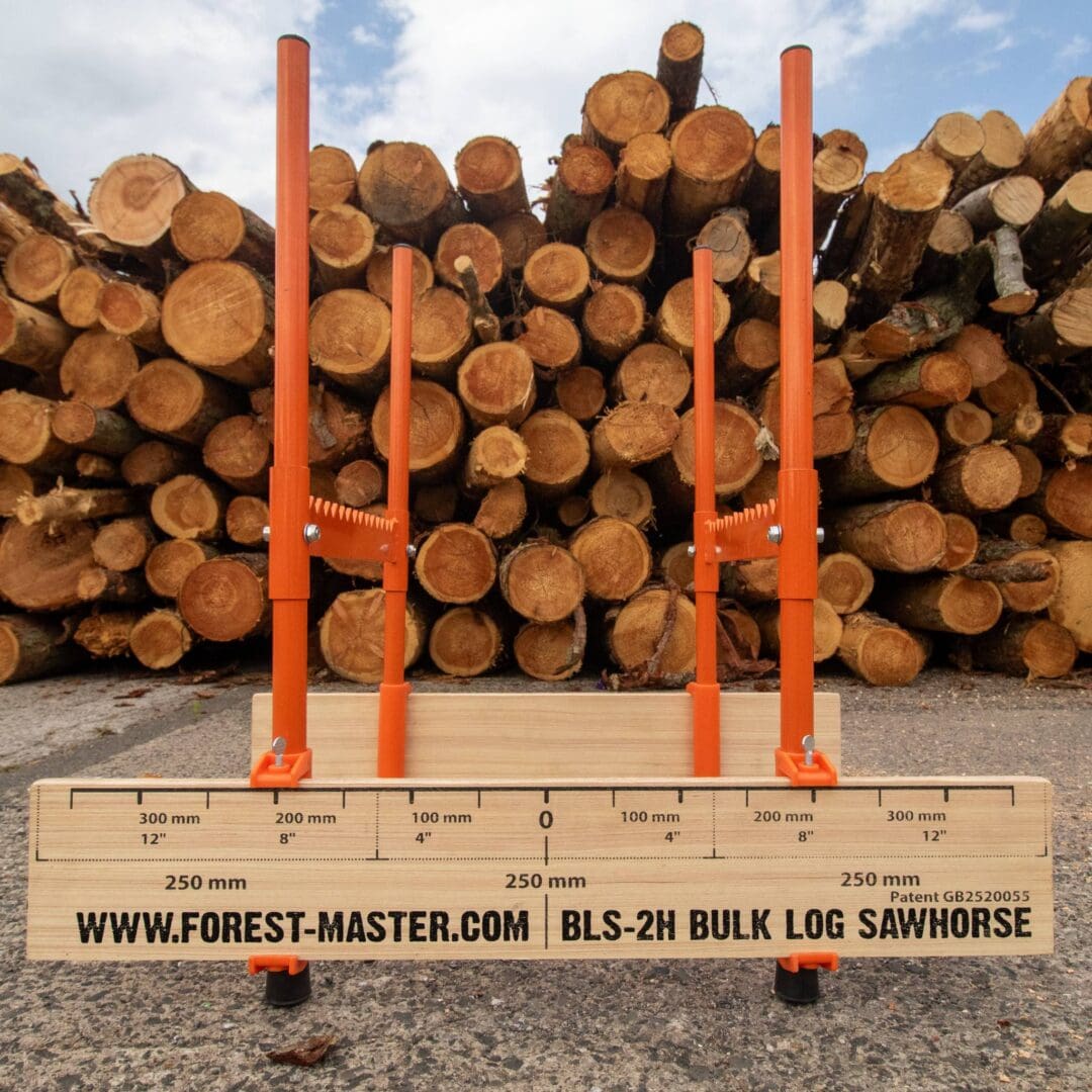 Bulk Log Sawhorse BLS-2H - Compact Precision for Multi-Log Cutting