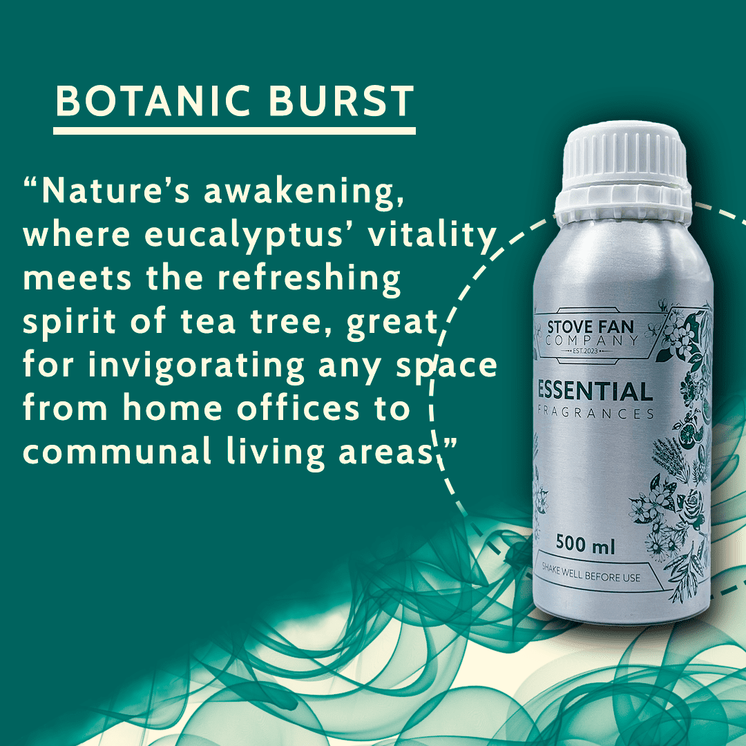 Stove Fan Company Essential Fragrances (500ml) - Fragrances for Aroma Pods, Eco-Friendly and Natural Ingredients