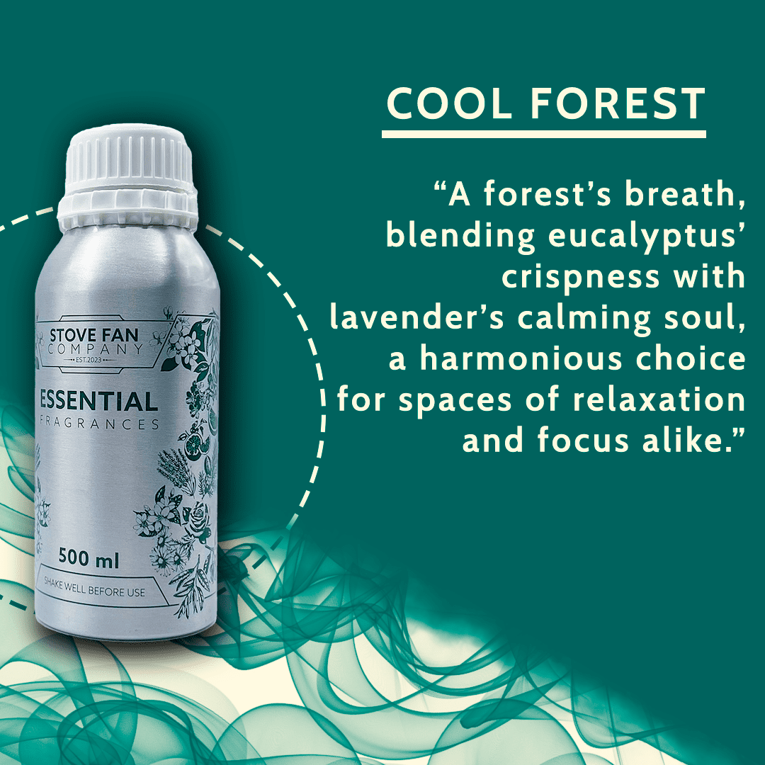 Stove Fan Company Essential Fragrances (500ml) - Fragrances for Aroma Pods, Eco-Friendly and Natural Ingredients