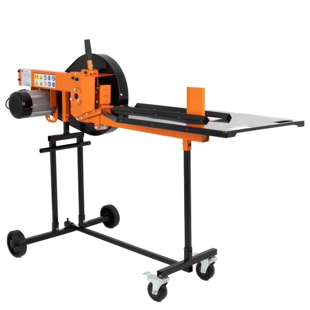 8 Ton Electric Log Splitter - Work Bench & Guard FM8