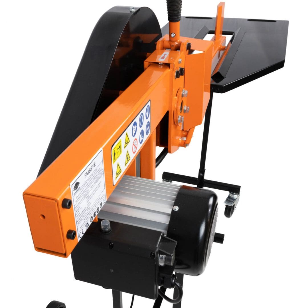 8 Ton Electric Log Splitter - Work Bench & Guard FM8