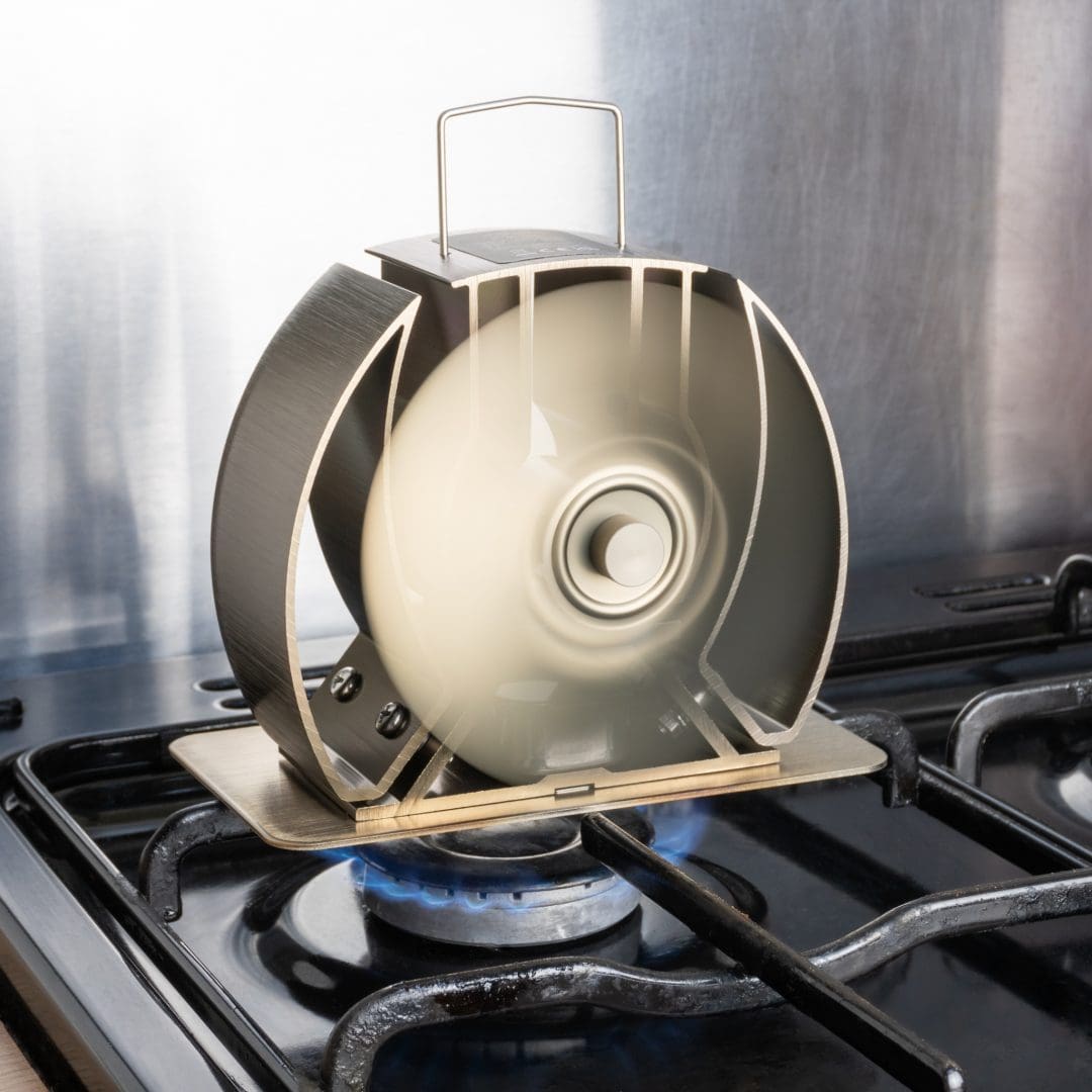 Mini Viking Stove Fan - World's First Fully Heated Stove Fan & Aroma Experience (Features Kitchen Upgrade)