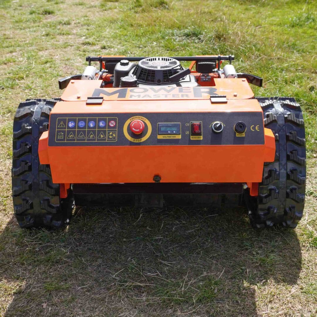Remote Control Lawn Mower - Petrol 7 HP 'MM-NS550' Crawler Mower: Master Any Terrain with Ease