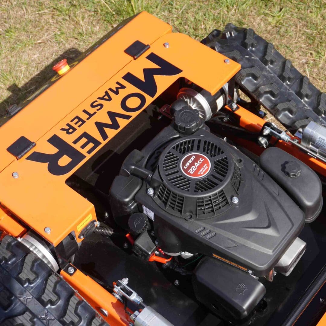 Remote Control Lawn Mower - Petrol 7 HP 'MM-NS550' Crawler Mower: Master Any Terrain with Ease