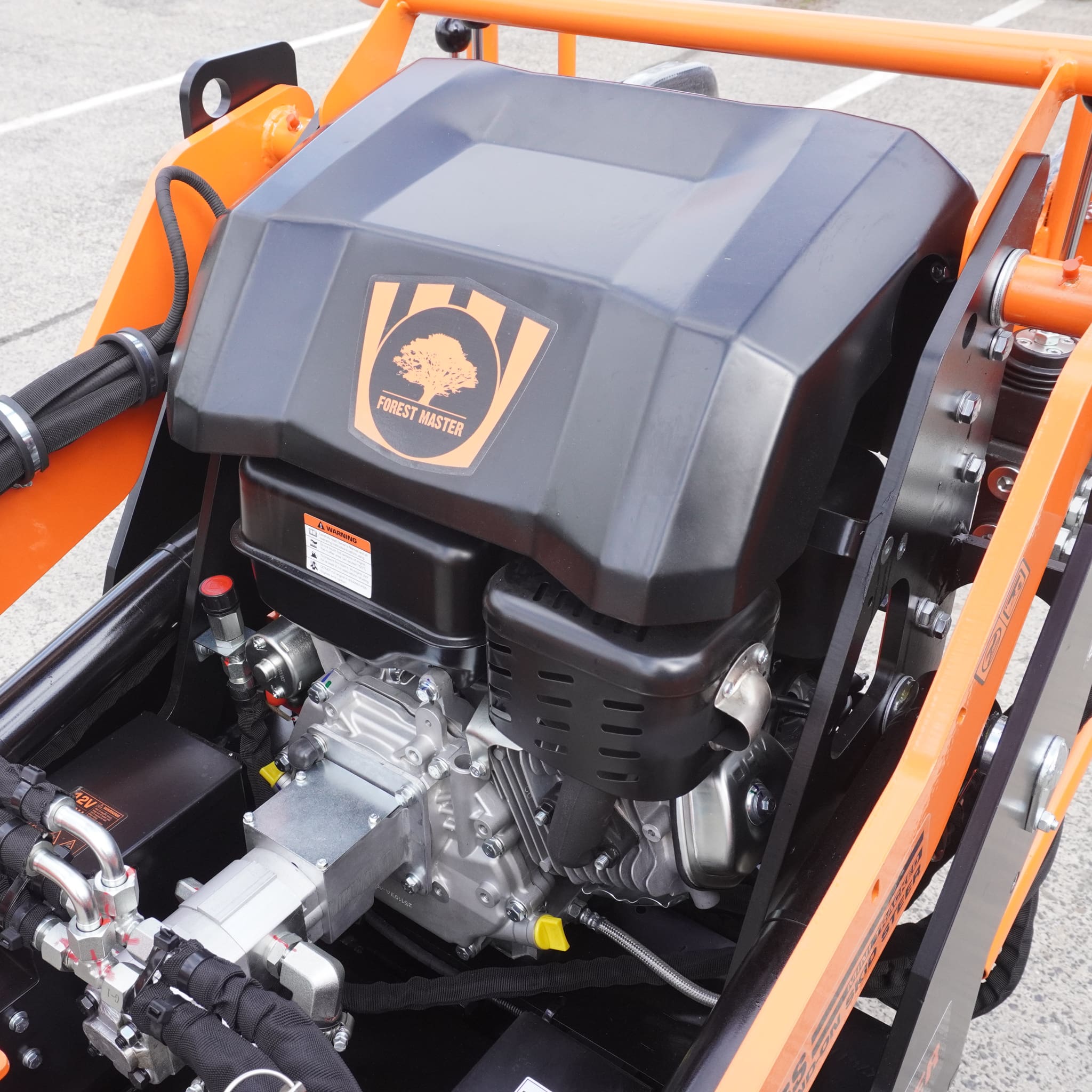 Stand-On Mini Skid Steer Loader - 306cc Petrol Compact Tracked Loader
