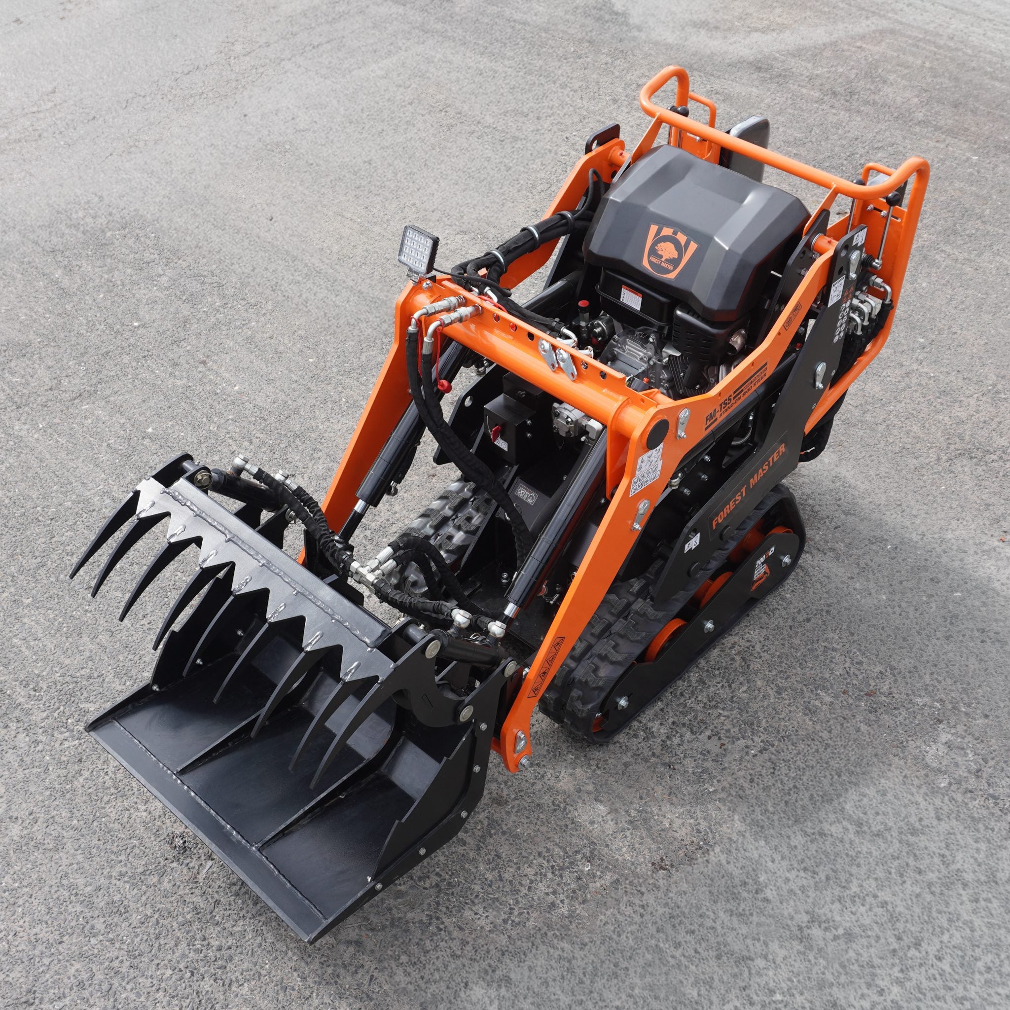 Grapple Bucket for Skid Steer - 80 Litre, 750mm Wide (TSS-31395)