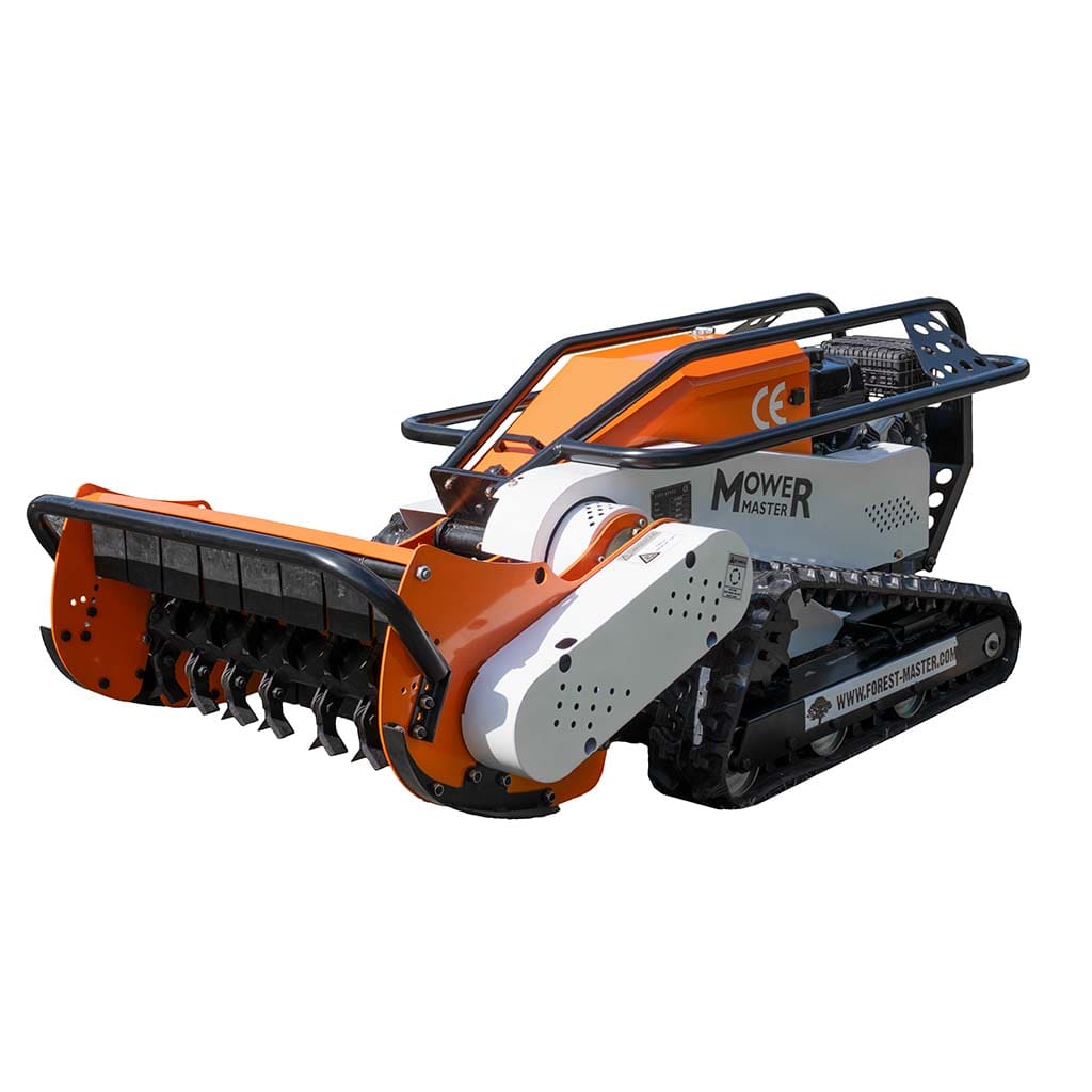 LM-800F Remote Control Flail Mower - 18HP Petrol, 780mm Cut Width, 48-Blade System & 300m Remote Range, Heavy-Duty Brush Cutter for Slopes & Rough Terrain