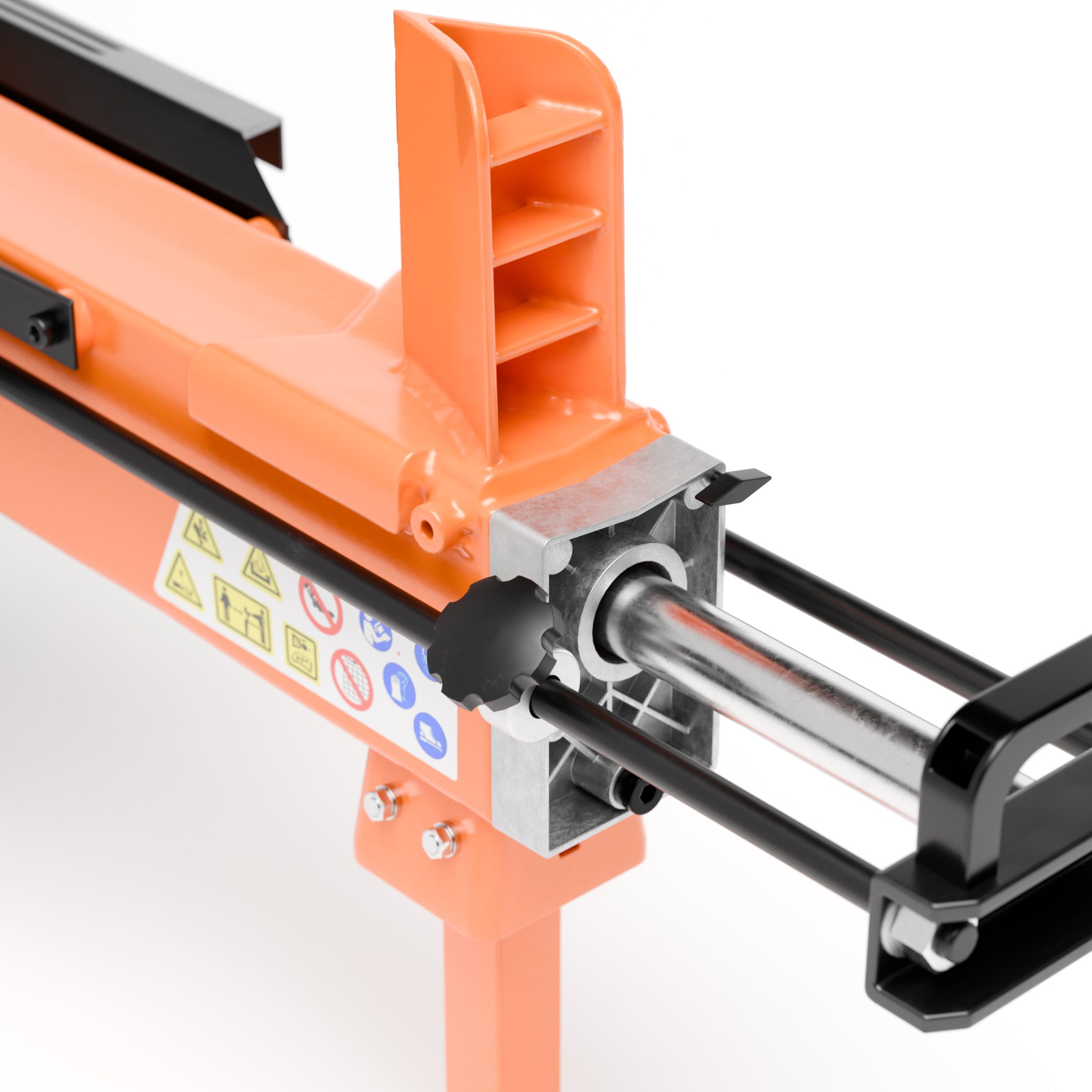 7 Ton Electric Log Splitter - Duocut Blade, Work Bench & Guard FM10