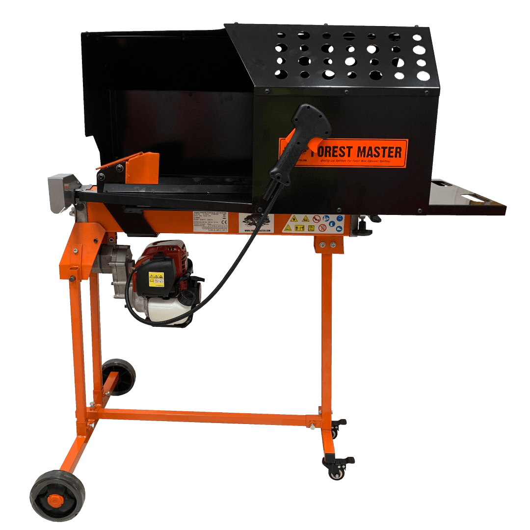 FM10 Splitter Work Bench and Safety Guard Log Catcher