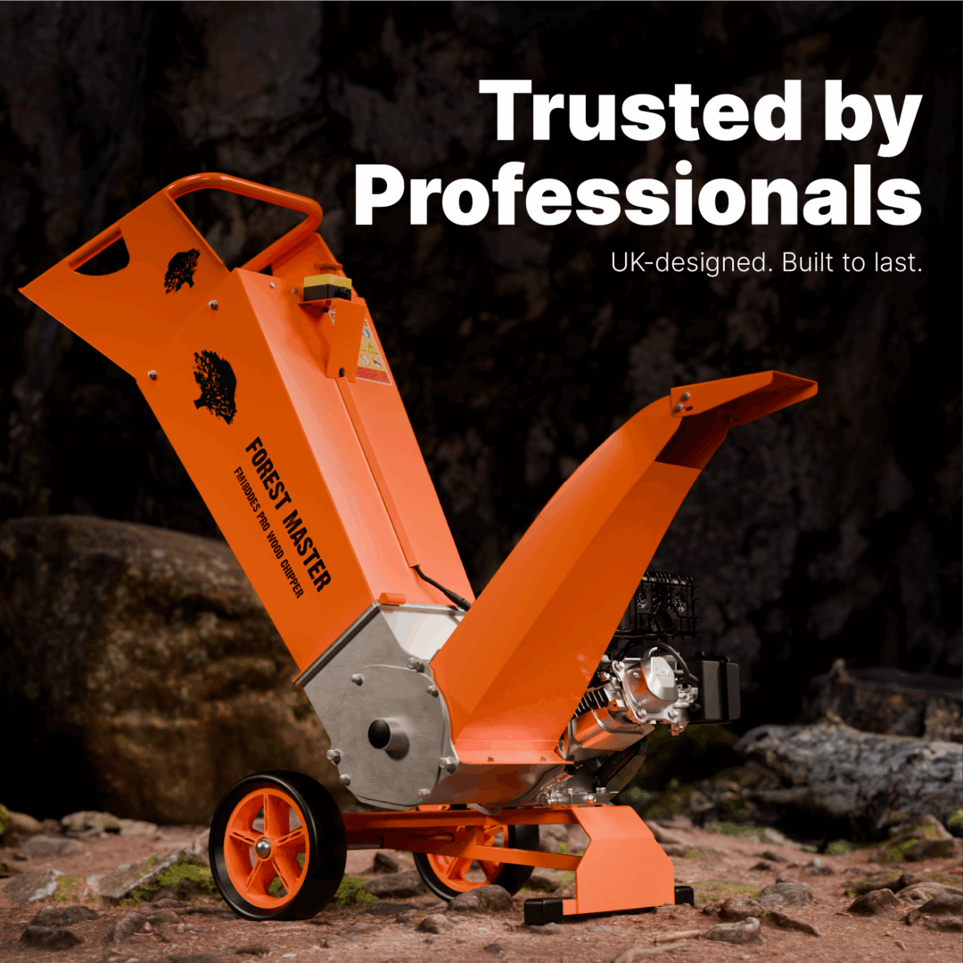 18HP Petrol Wood Chipper & Garden Shredder FM18DDES