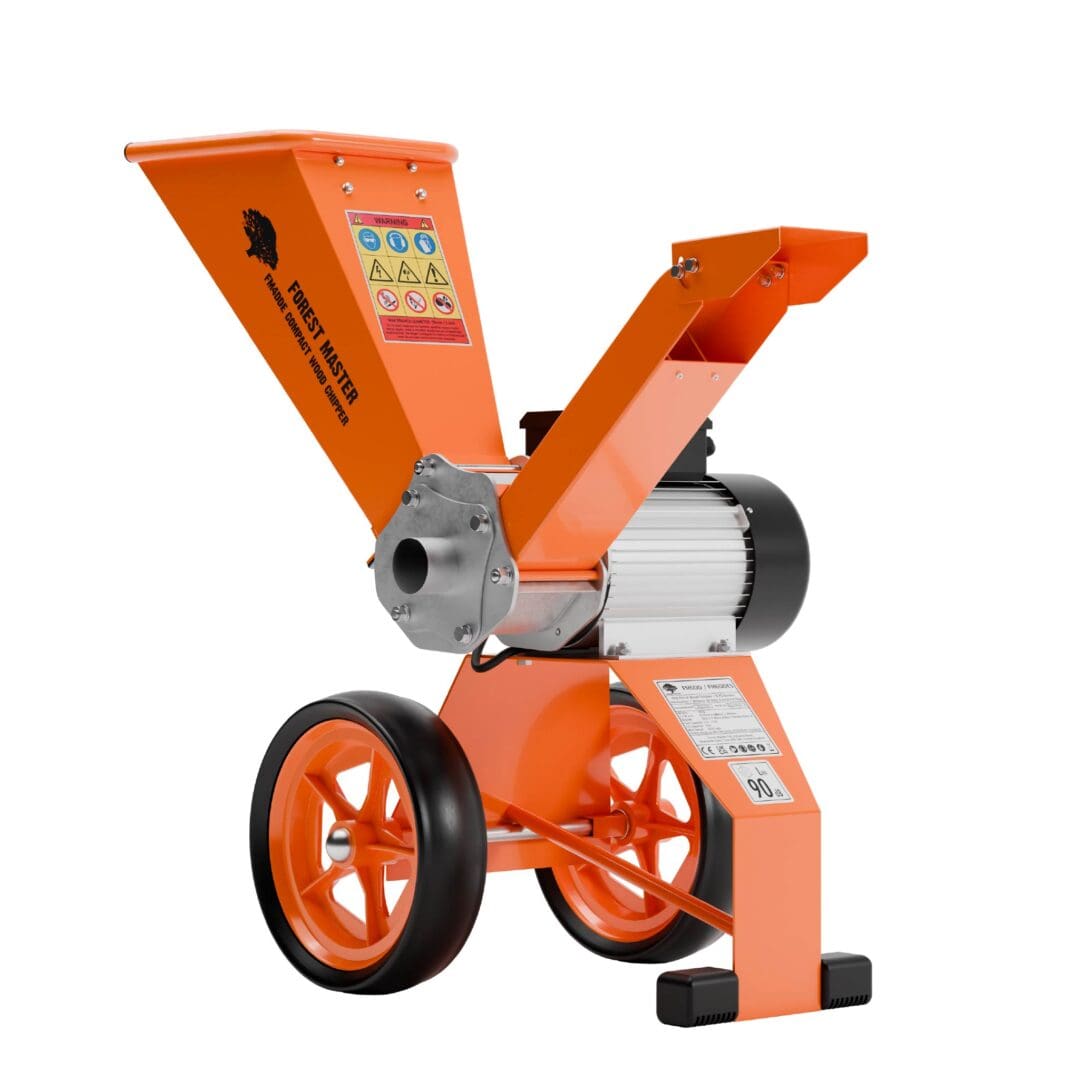 FM4DDE Compact Electric Wood Chipper 4HP Direct Drive
