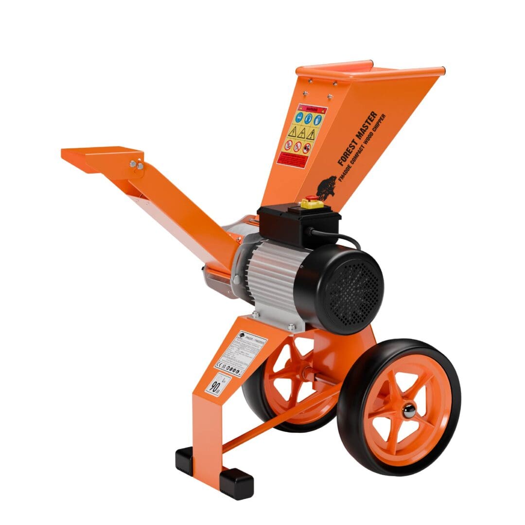 FM4DDE Compact Electric Wood Chipper 4HP Direct Drive