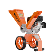 FM6DD Compact 6HP Petrol Wood Chipper – Direct Drive, Rotatable Hopper, Chips Up to 50mm