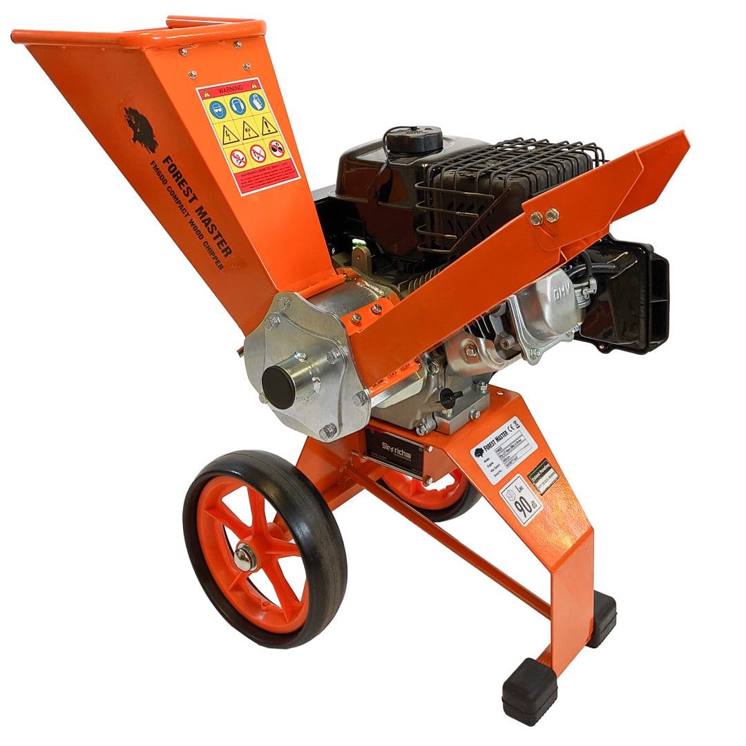 Electric Start Petrol Wood Chipper – Compact 6HP FM6DDES