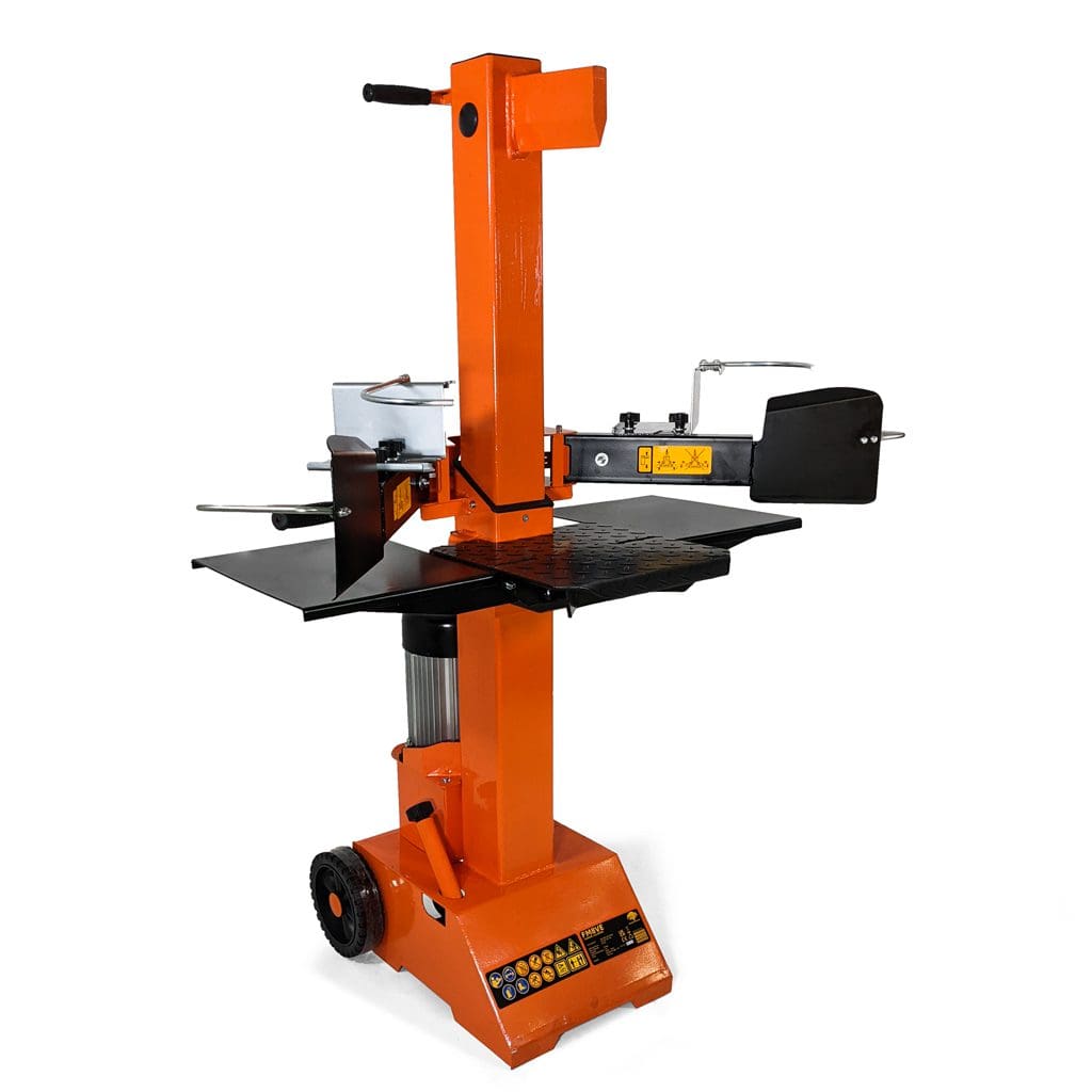 8 Ton Electric Log Splitter - Work Bench & Guard FM8