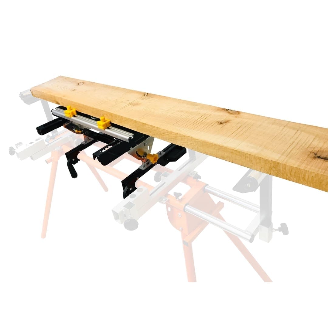Adjustable Tilting Workbench for Mitre Saw Stands