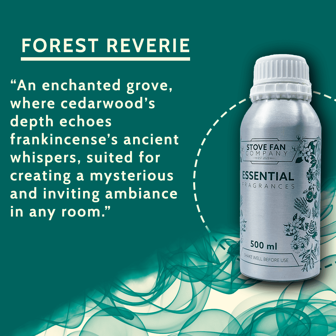 Stove Fan Company Essential Fragrances (500ml) - Fragrances for Aroma Pods, Eco-Friendly and Natural Ingredients