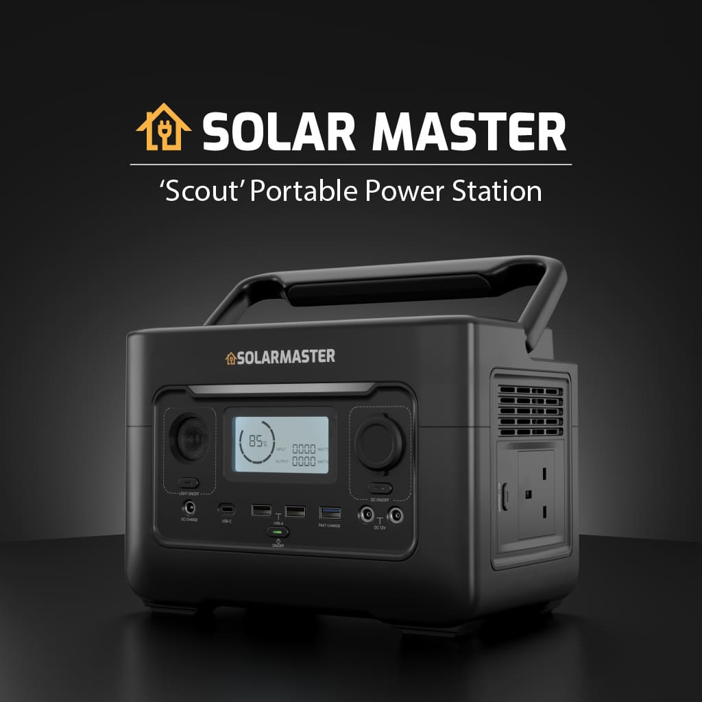 Solar Master GEN-300 ‘Scout’ Portable Power Station | 288Wh, 300W (600W Peak)