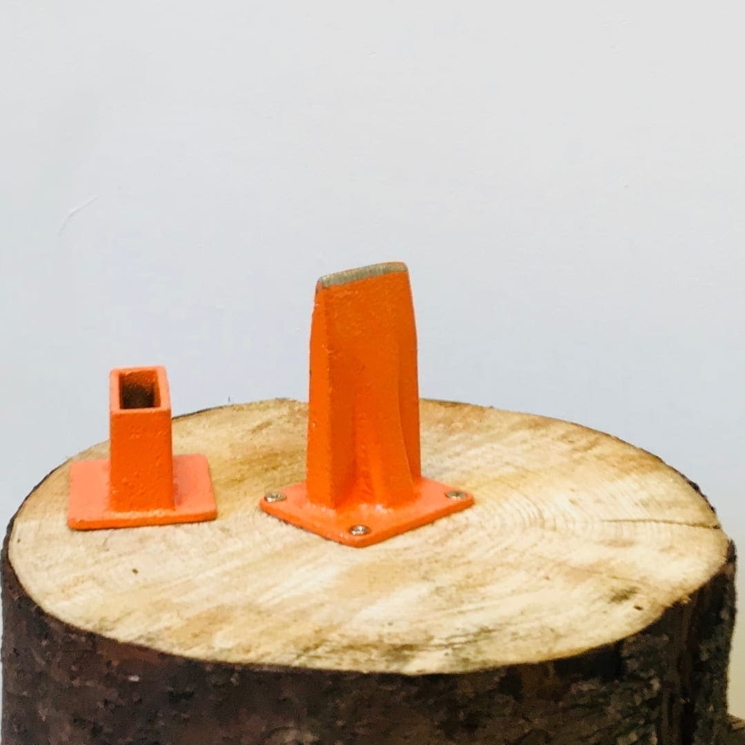 Kindling Axe Duocut Manual Splitter Base Blade Orange