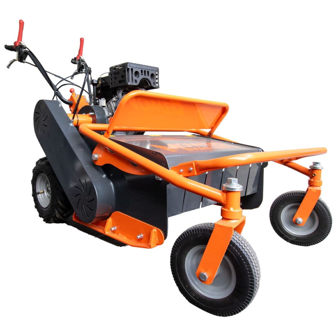 FM600S Self-Propelled Flail Mower & Brushcutter - 8hp Rough Cut Mower for Tough Terrain