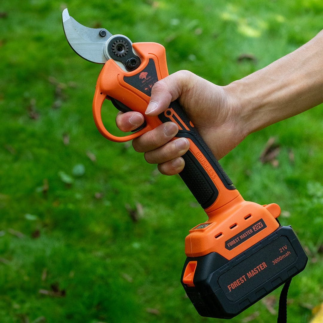 Garden Pro Cordless Electric Pruning Shears - 20V Brushless Motor, Portable Battery Secateurs