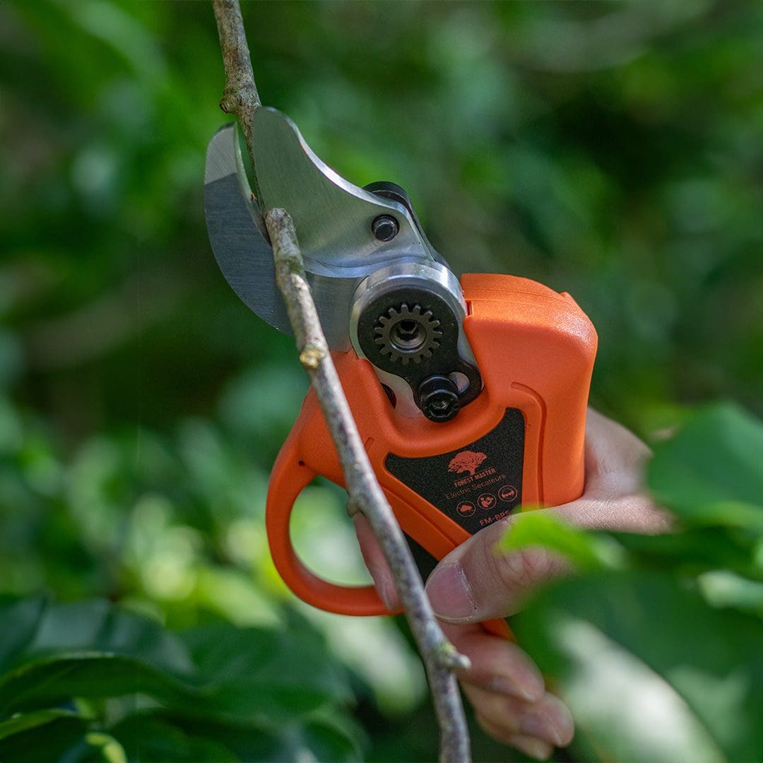 Garden Pro Cordless Electric Pruning Shears - 20V Brushless Motor, Portable Battery Secateurs