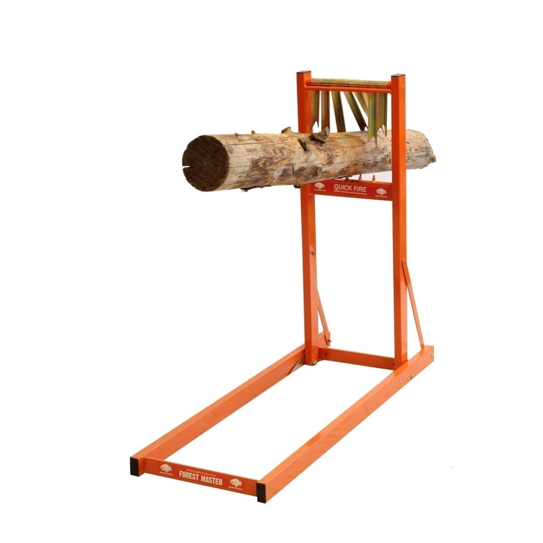 Quick Fire Sawhorse - Fast Loading Log Sawhorse