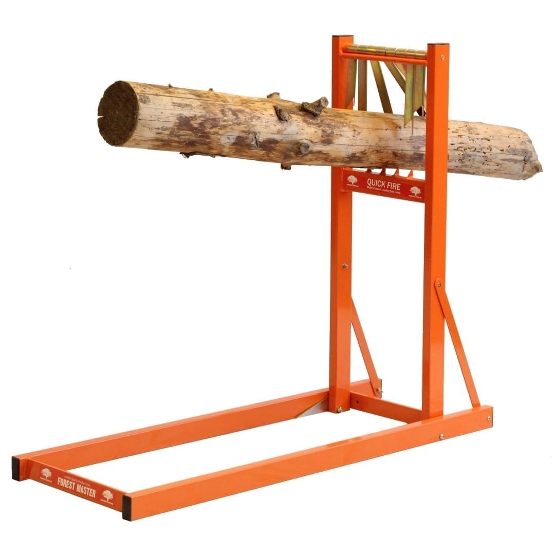 Quick Fire Sawhorse - Fast Loading Log Sawhorse