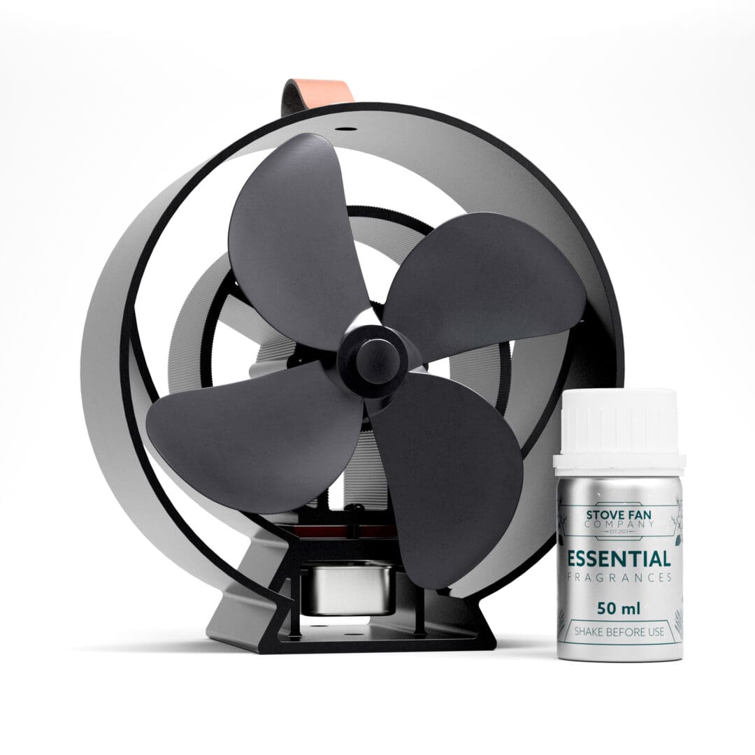 Viking Ember 360° Heat Powered Stove Fan - Patented Premium Wood Burner & Log Burner Eco Fan with In-Built Fragrance System