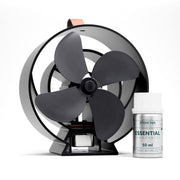 Viking Ember 360° Heat Powered Stove Fan - Patented Premium Wood Burner & Log Burner Eco Fan with In-Built Fragrance System