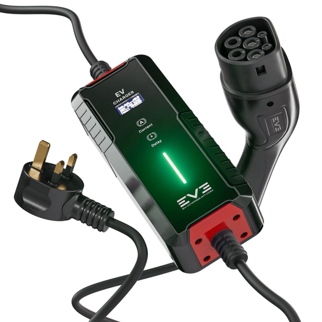 SMART10 Series Type 2 EV Charger | Adjustable 6A–13A, Smart Connectivity, Weatherproof, UK Plug
