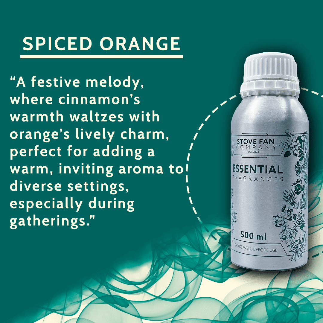 Stove Fan Company Essential Fragrances (500ml) - Fragrances for Aroma Pods, Eco-Friendly and Natural Ingredients
