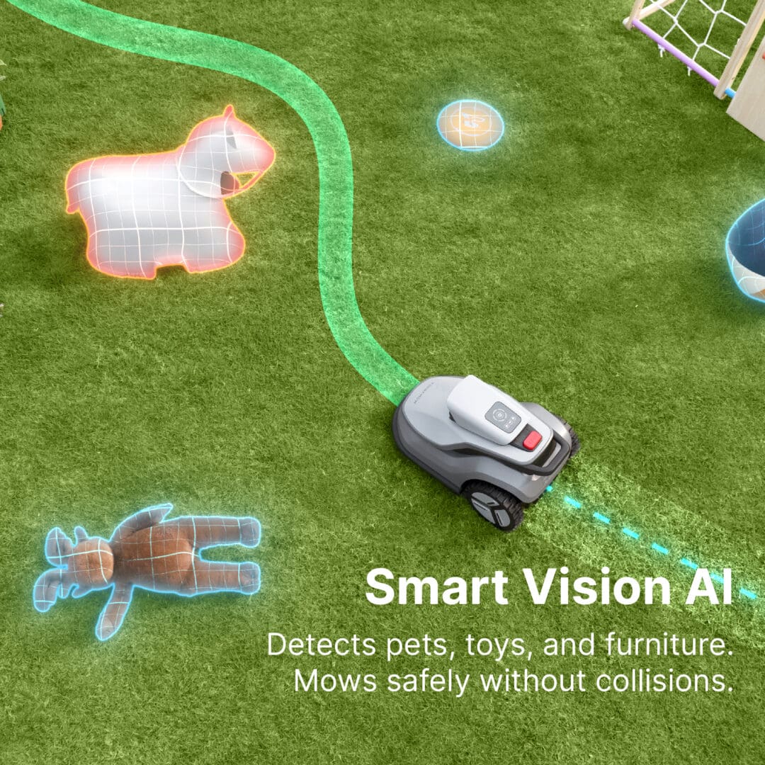 Terramow V-Series Robot Lawn Mower - Wire-Free AI Mowing for a Professional Finish in Real UK Gardens