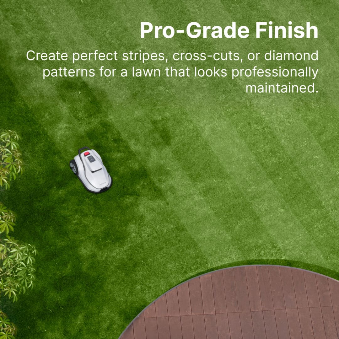 Terramow V-Series Robot Lawn Mower - Wire-Free AI Mowing for a Professional Finish in Real UK Gardens