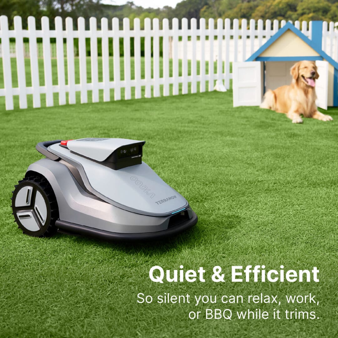 Terramow V-Series Robot Lawn Mower - Wire-Free AI Mowing for a Professional Finish in Real UK Gardens