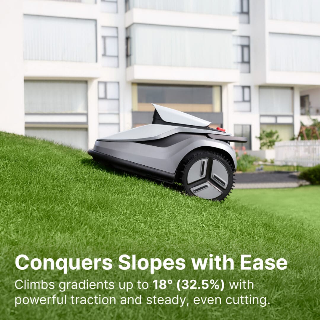 Terramow V-Series Robot Lawn Mower - Wire-Free AI Mowing for a Professional Finish in Real UK Gardens