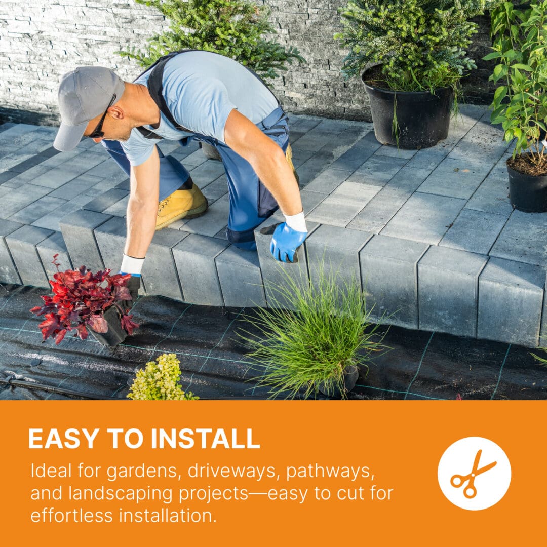 Heavy Duty Weed Control Membrane - Ultimate Solution for a Weed-Free Garden (Various Sizes)
