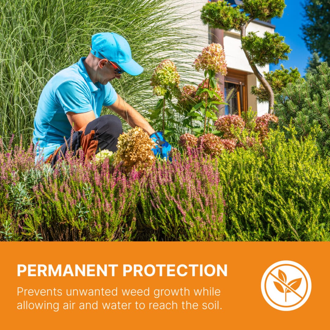 Heavy Duty Weed Control Membrane - Ultimate Solution for a Weed-Free Garden (Various Sizes)