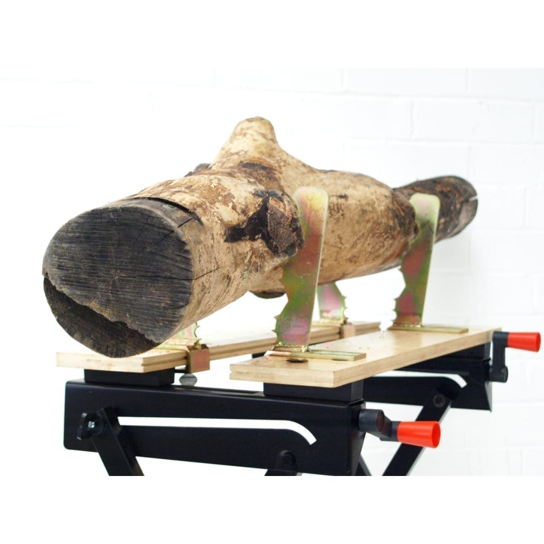 BJL25 Bench Jaw Work Bench Log Clamps - High-Quality Log Clamp for Chainsaw Use