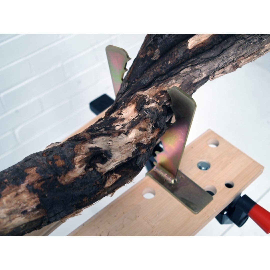BJL25 Bench Jaw Work Bench Log Clamps - High-Quality Log Clamp for Chainsaw Use