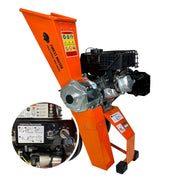 6HP Electric Start Petrol Garden Shredder & Chipper FM6DDES-MUL