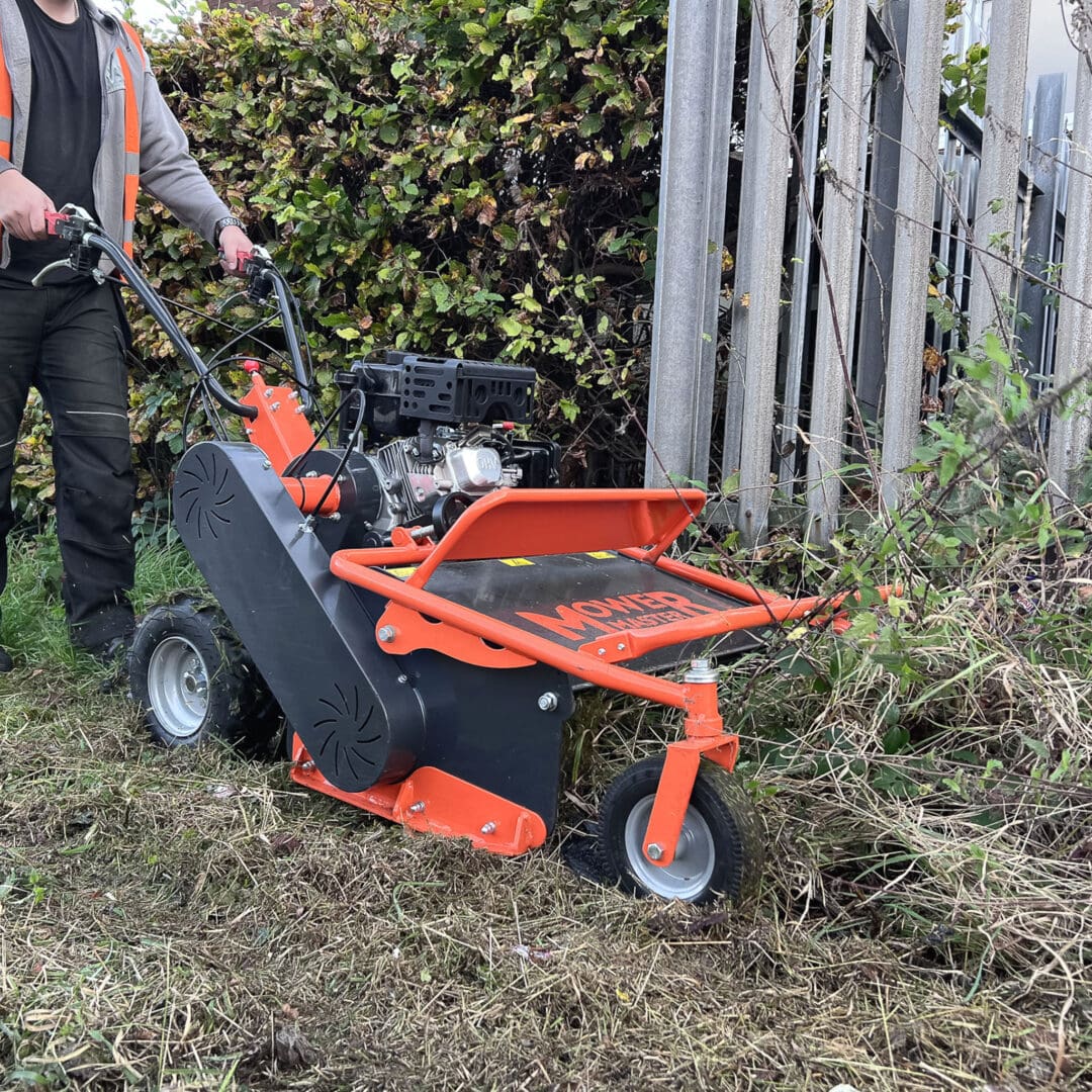 FM600S Self-Propelled Flail Mower & Brushcutter - 8hp Rough Cut Mower for Tough Terrain