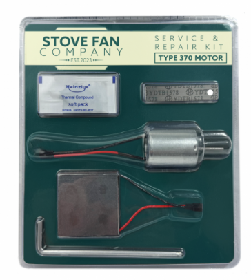 Stove Fan Service Kit with Type 370 motor